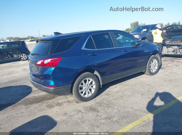 3GNAXUEV7ML385892 2021 CHEVROLET EQUINOX Синий Задняя правая четверть
