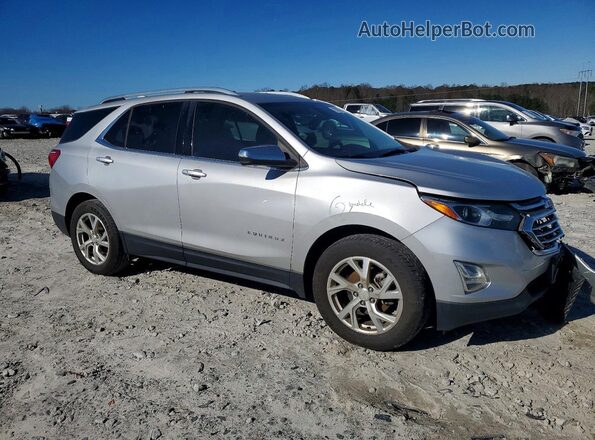 3GNAXVEV2JS513074 2018 CHEVROLET EQUINOX Silver Przód prawy
