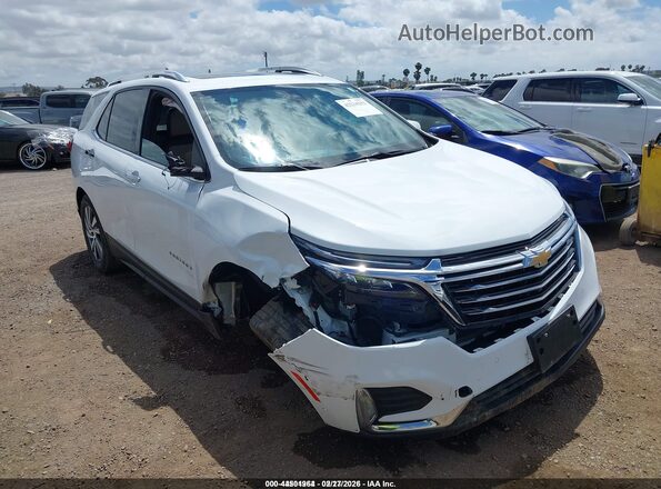 3GNAXXEV9NS195892 2022 CHEVROLET EQUINOX White Դիմացի տեսք