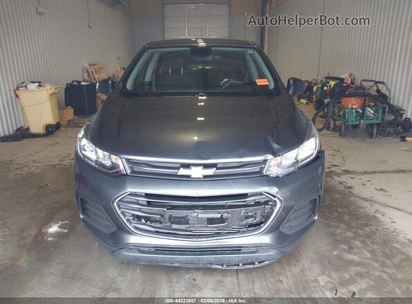 3GNCJKSB8KL383333 2019 CHEVROLET TRAX Gray Instrument cluster view