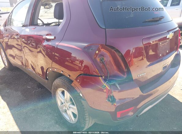3GNCJLSB1HL162574 2017 CHEVROLET TRAX Red 