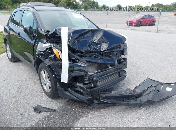 3GNCJLSB2HL186530 2017 CHEVROLET TRAX Black Widok z przodu