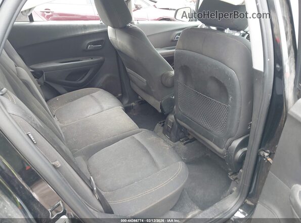 3GNCJLSB2HL186530 2017 CHEVROLET TRAX Black Widok naklejki z numerem VIN
