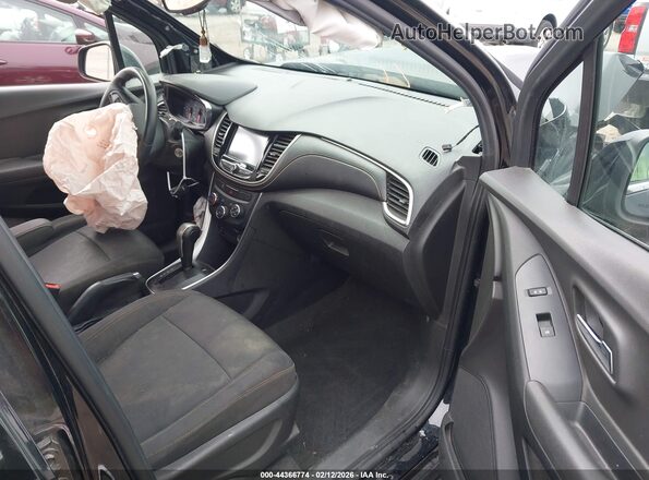 3GNCJLSB2HL186530 2017 CHEVROLET TRAX Black Widok wnętrza z przodu