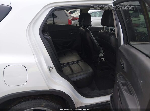3GNCJMSB7GL261436 2016 CHEVROLET TRAX White VIN კოდის სტიკერის ხედი