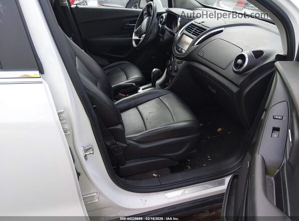 3GNCJMSB7GL261436 2016 CHEVROLET TRAX White წინა სალონის ხედი