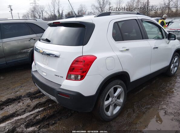 3GNCJMSB7GL261436 2016 CHEVROLET TRAX White უკანა მარჯვენა