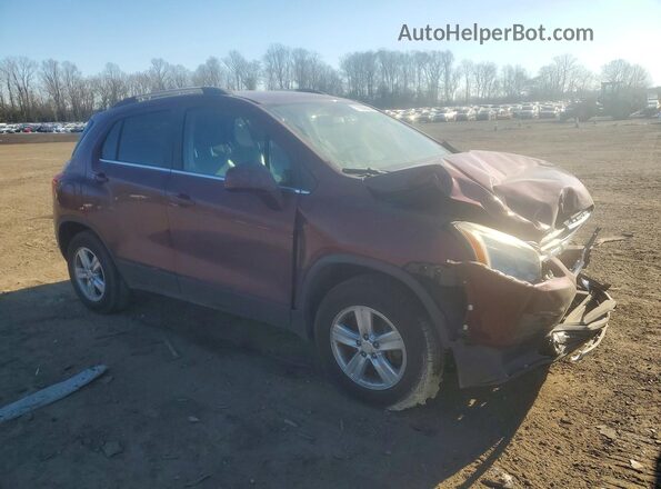 3GNCJPSB1GL140144 2016 CHEVROLET TRAX Red Передня права чверть