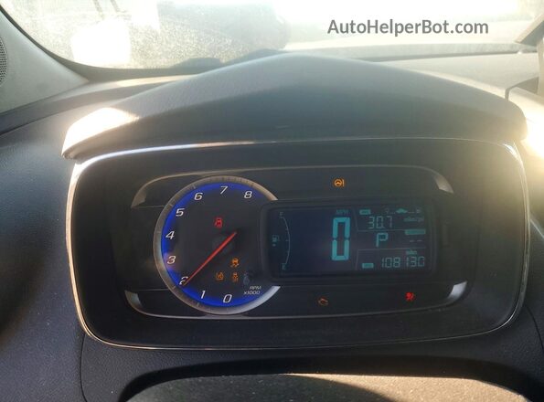 3GNCJPSB1GL140144 2016 CHEVROLET TRAX Red Вид щитка приладів