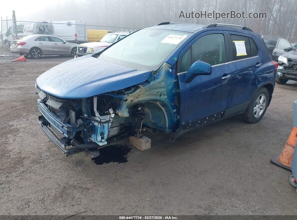 3GNCJPSB3KL305992 2019 CHEVROLET TRAX Blue 