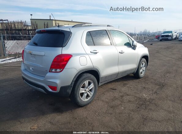 3GNCJPSB7KL358176 2019 CHEVROLET TRAX Silver Հետևի աջ