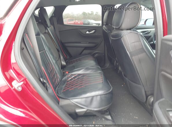 3GNKBBRA0LS615890 2020 CHEVROLET BLAZER Red Vista de la etiqueta del VIN