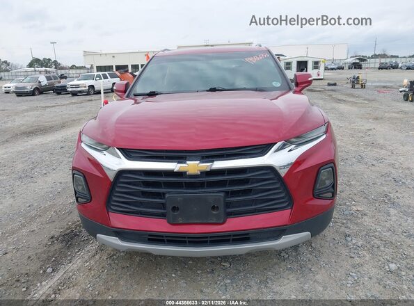 3GNKBBRA0LS615890 2020 CHEVROLET BLAZER Red Vista del cuadro de instrumentos