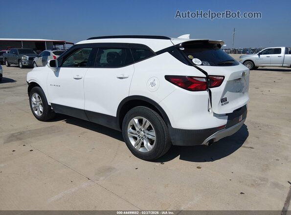 3GNKBBRAXLS582056 2020 CHEVROLET BLAZER White უკანა მარცხენა