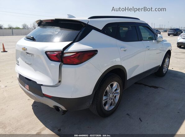 3GNKBBRAXLS582056 2020 CHEVROLET BLAZER White უკანა მარჯვენა