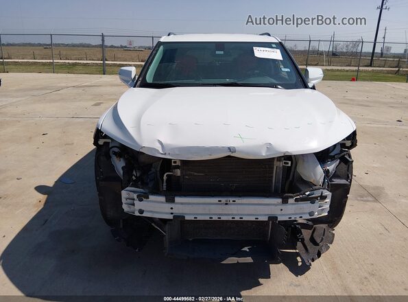 3GNKBBRAXLS582056 2020 CHEVROLET BLAZER White ხელსაწყოთა პანელის ხედი