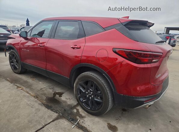 3GNKBCR41RS205639 2024 CHEVROLET BLAZER Red Задня ліва чверть