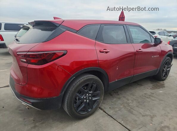 3GNKBCR41RS205639 2024 CHEVROLET BLAZER Red Задня права чверть