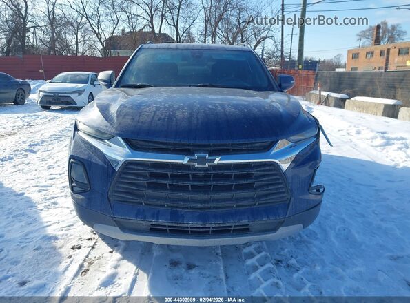 3GNKBCR46NS170428 2022 CHEVROLET BLAZER Синий Вид щитка приборов