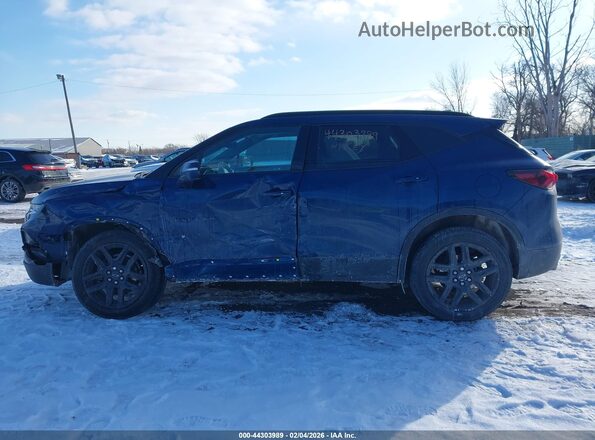 3GNKBCR46NS170428 2022 CHEVROLET BLAZER Синий Панорамный вид салона 360°