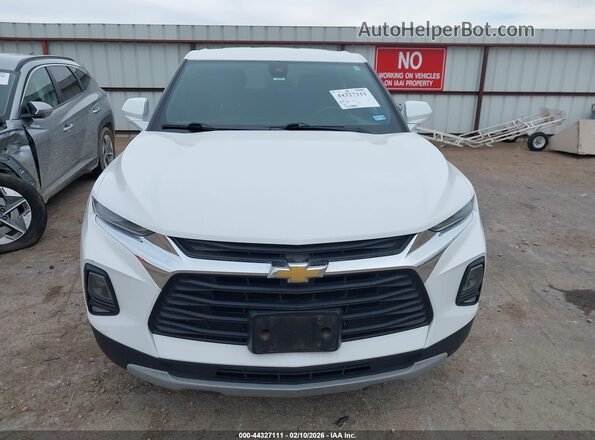 3GNKBCR49NS200263 2022 CHEVROLET BLAZER White Vista del salpicadero