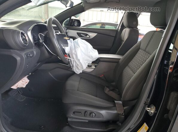 3GNKBCRS3MS514472 2021 CHEVROLET BLAZER Black Вид салону спереду