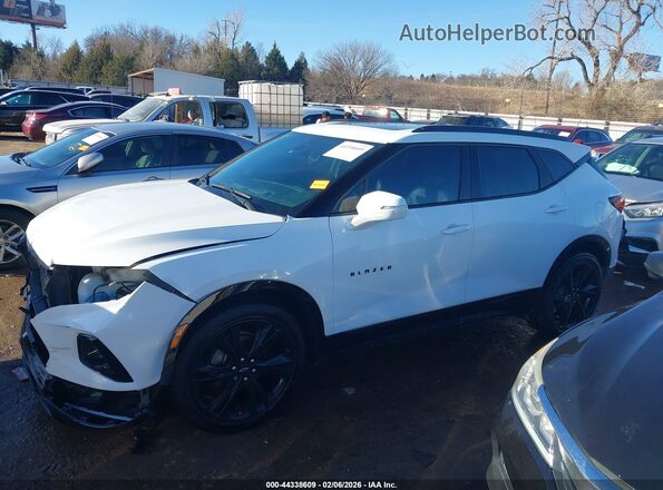 3GNKBERS0KS686287 2019 CHEVROLET BLAZER White 