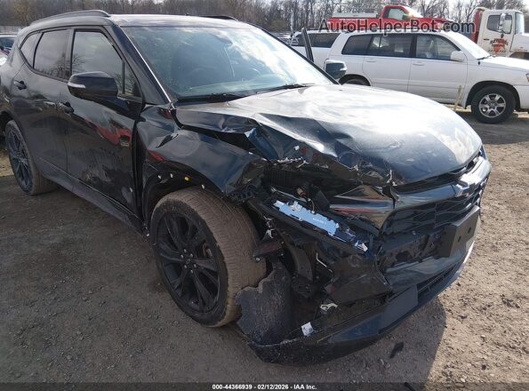 3GNKBERS2KS670561 2019 CHEVROLET BLAZER Black 