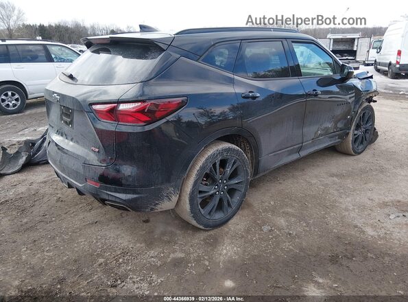 3GNKBERS2KS670561 2019 CHEVROLET BLAZER Black 