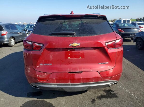 3GNKBFRS7KS697955 2019 CHEVROLET BLAZER Red 