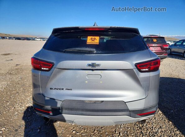 3GNKBHR42RS171675 2024 CHEVROLET BLAZER Silver Вид ззаду