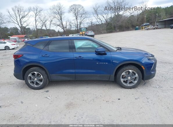 3GNKBHR44PS157306 2023 CHEVROLET BLAZER Blue Սալոնի հետևի տեսք