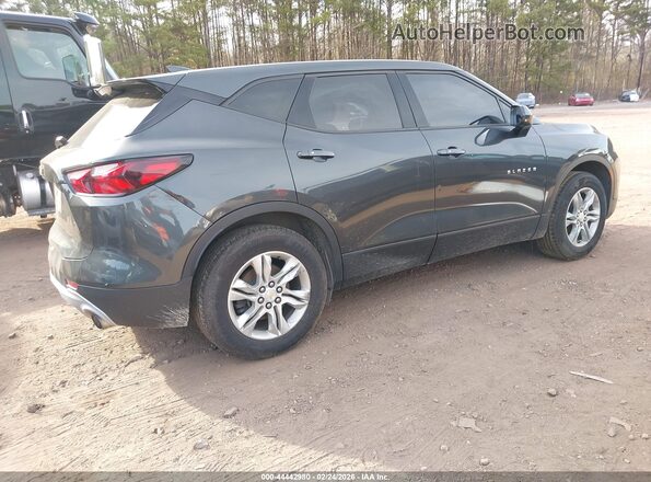 3GNKBHRS6LS538292 2020 CHEVROLET BLAZER Black უკანა მარჯვენა