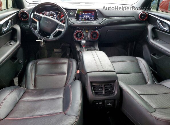 3GNKBJRS1KS690616 2019 CHEVROLET BLAZER Red 