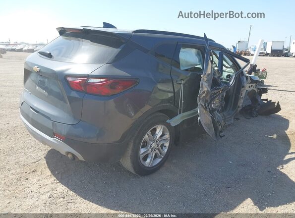 3GNKBJRSXMS521486 2021 CHEVROLET BLAZER Black Հետևի աջ