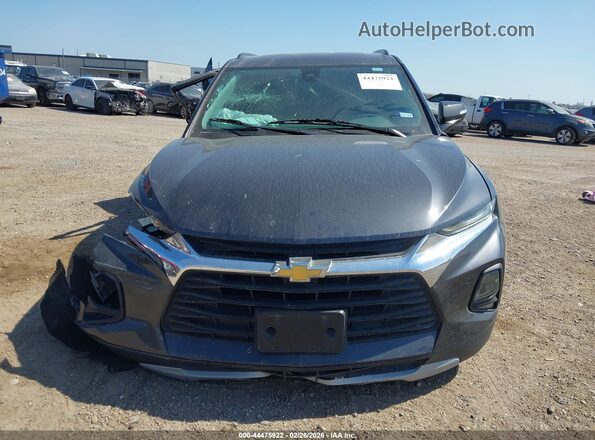 3GNKBJRSXMS521486 2021 CHEVROLET BLAZER Black Սարքավորումների վահանակի տեսք