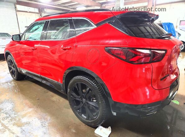 3GNKBKRS9MS568336 2021 CHEVROLET BLAZER Красный 