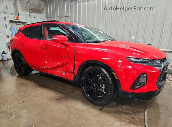 3GNKBKRS9MS568336 2021 CHEVROLET BLAZER Красный 