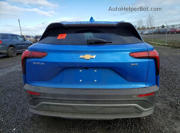 3GNKDBRJ0RS218263 2024 CHEVROLET BLAZER Blue Vista trasera