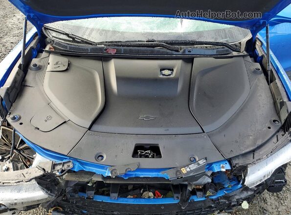 3GNKDBRJ0RS218263 2024 CHEVROLET BLAZER Blue Vista del compartimento del motor