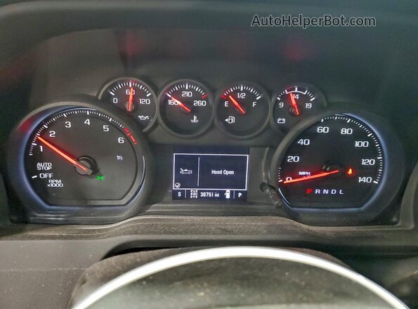 3GTNUAEK6RG123739 2024 GMC SIERRA White Widok zestawu wskaźników