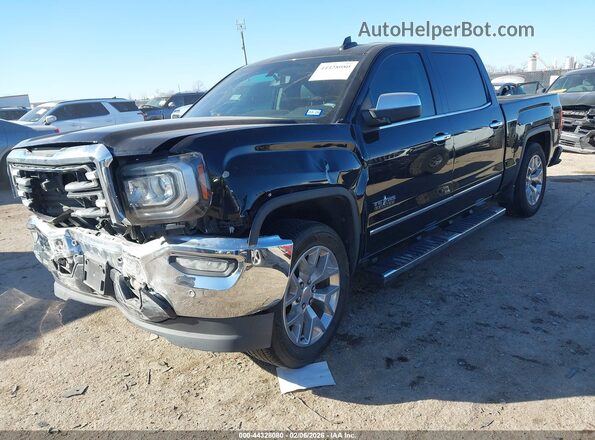 3GTP1NEC4HG518552 2017 GMC SIERRA Black წინა მარცხენა ხედი სამი მეოთხედიდან