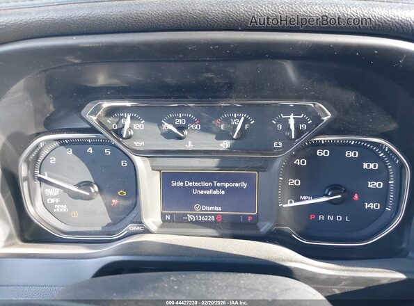 3GTP8DED2LG120361 2020 GMC SIERRA Black უკანა სავარძლების ხედი