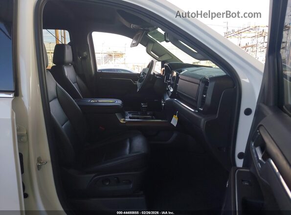 3GTPHDETXNG630239 2022 GMC SIERRA White წინა სალონის ხედი