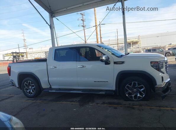 3GTPHDETXNG630239 2022 GMC SIERRA White უკანა სალონის ხედი