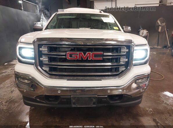 3GTU2NEC0GG322784 2016 GMC SIERRA White Widok wnętrza z tyłu