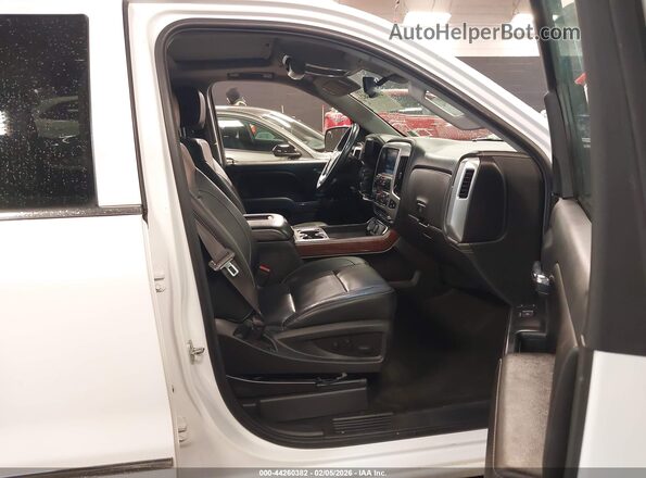 3GTU2NEC0GG322784 2016 GMC SIERRA White Widok wnętrza z przodu
