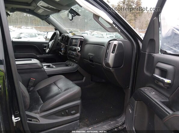 3GTU2NEC6HG128830 2017 GMC SIERRA Black Widok wnętrza z przodu