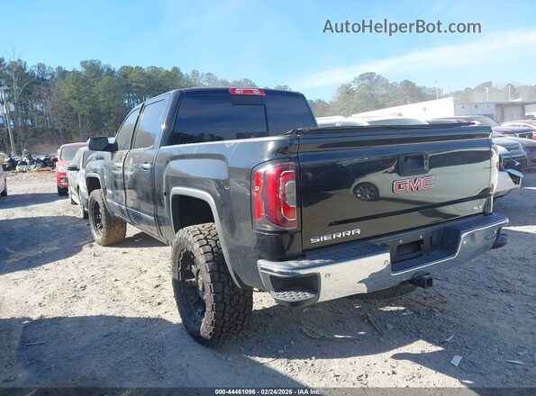 3GTU2NECXHG396909 2017 GMC SIERRA Черный Задняя левая четверть