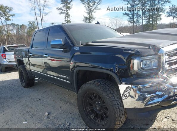 3GTU2NECXHG396909 2017 GMC SIERRA Черный Вид задней части салона